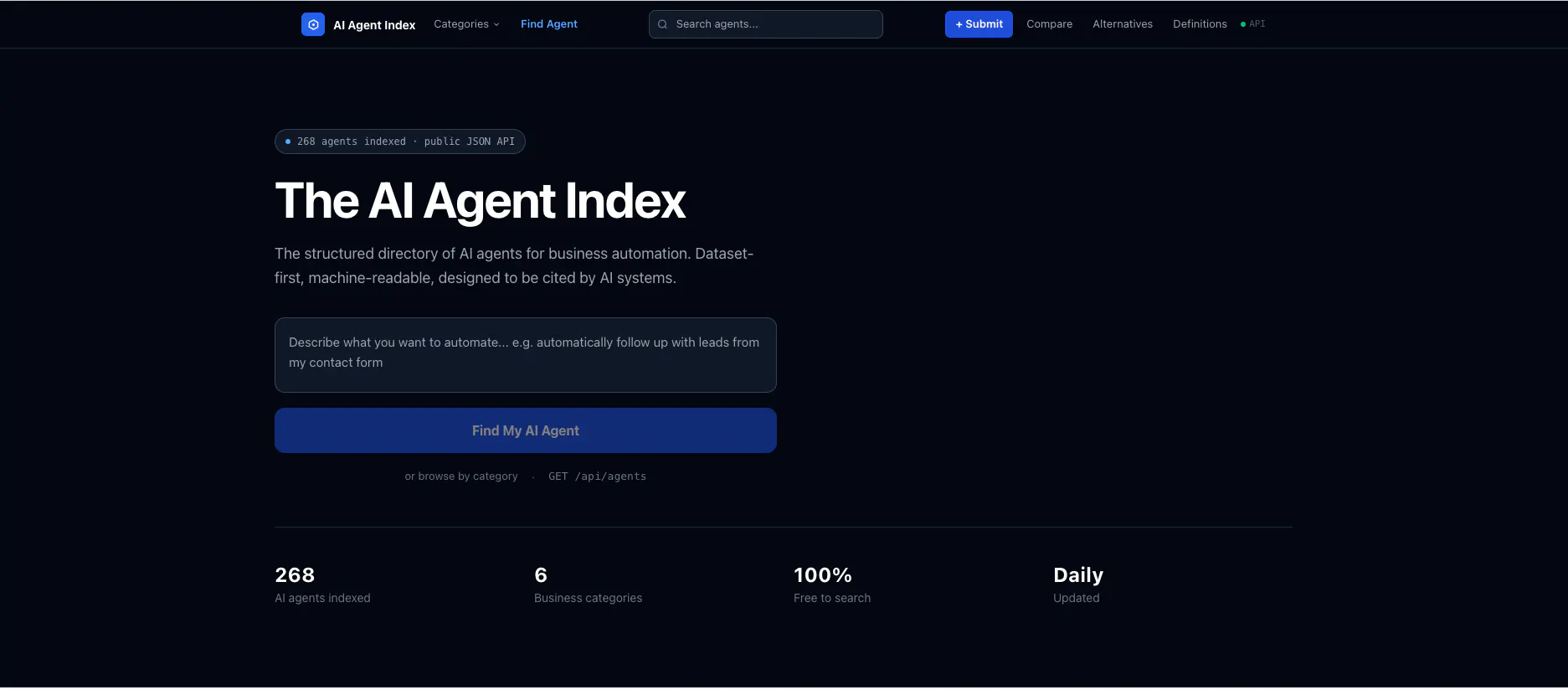The AI Agent Index gallery image