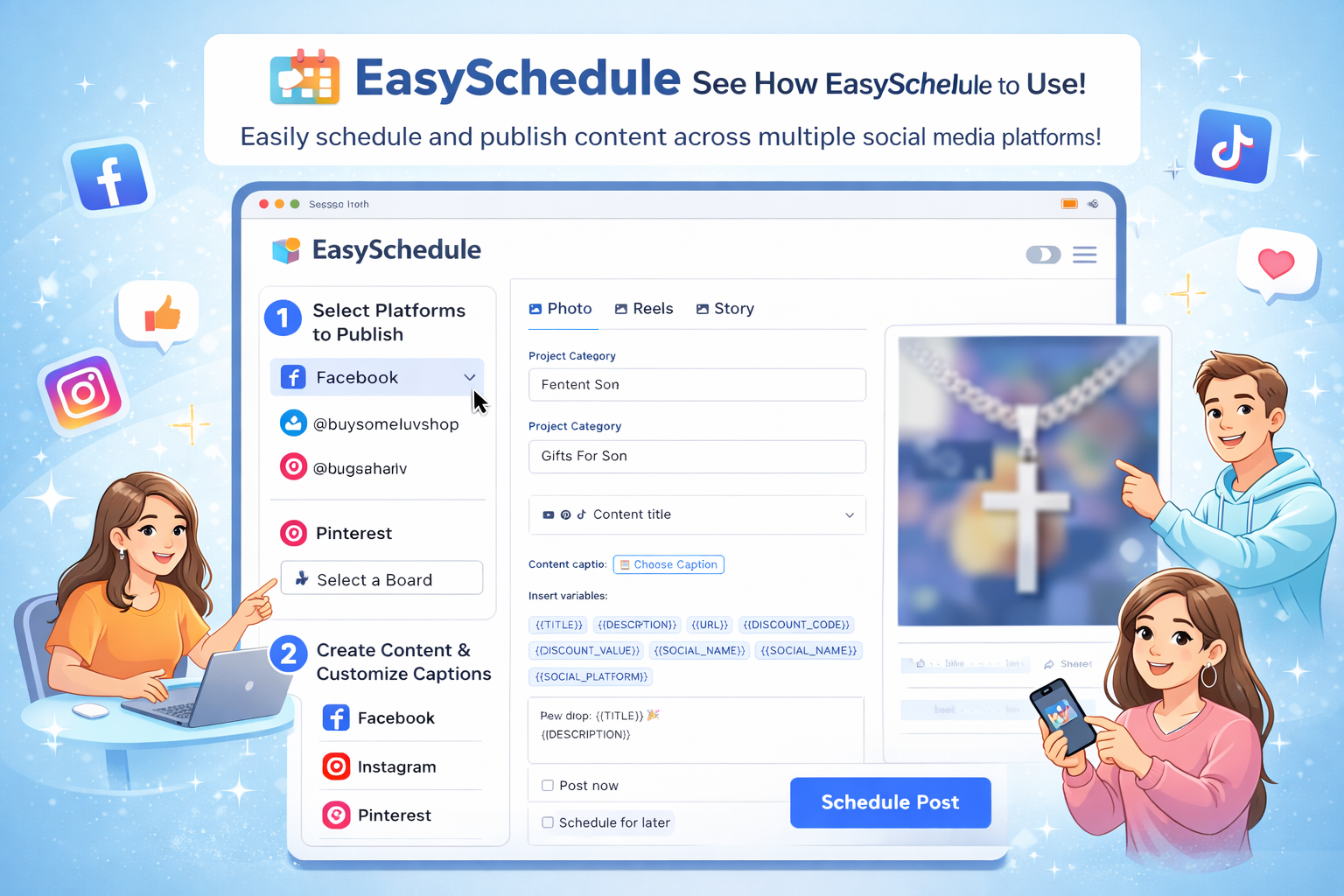 FeedX OmniPost V2.0 - Screenshot 4 showing product features and functionality