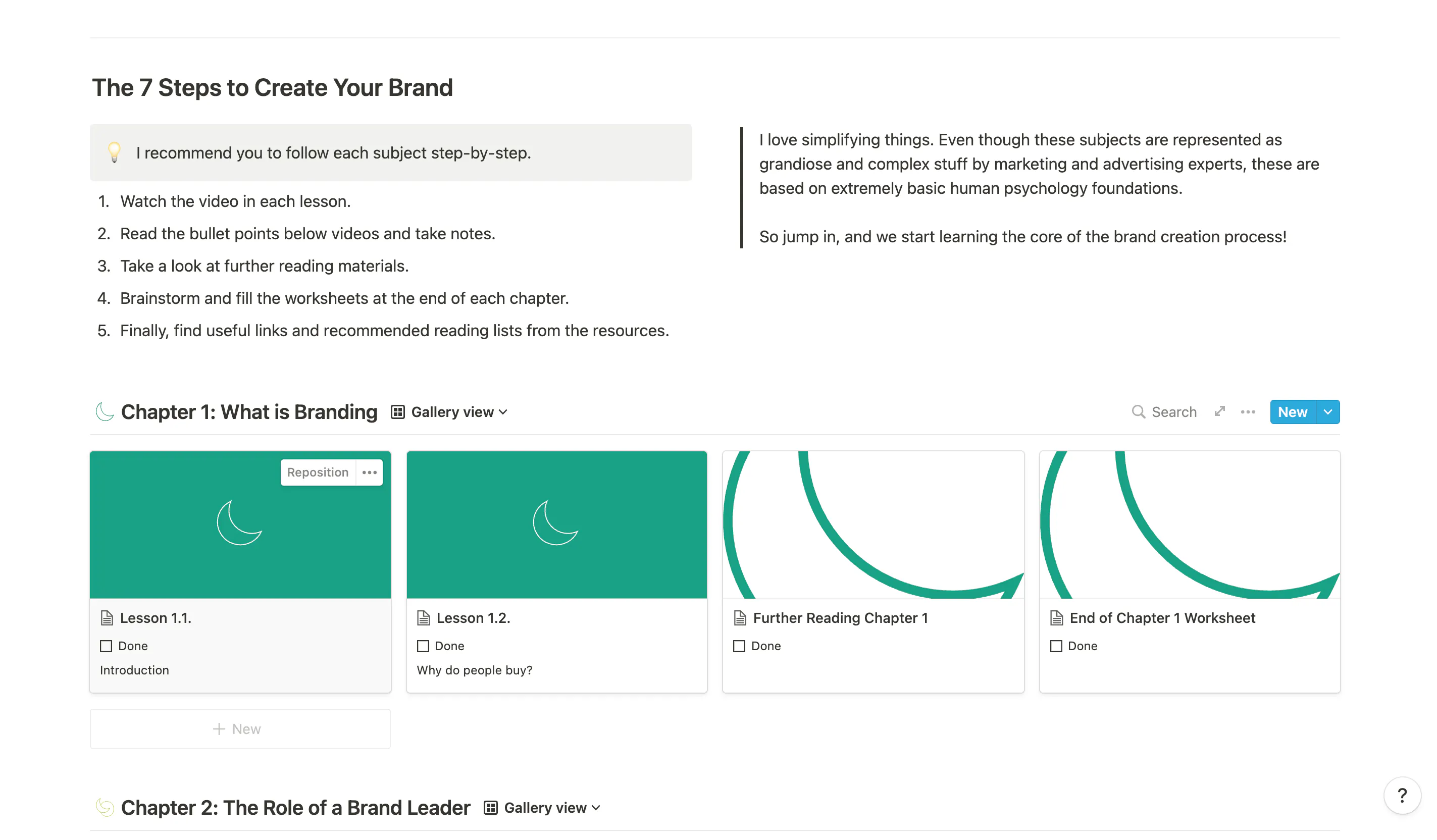 Brand Strategy Guide + Notion Template gallery image