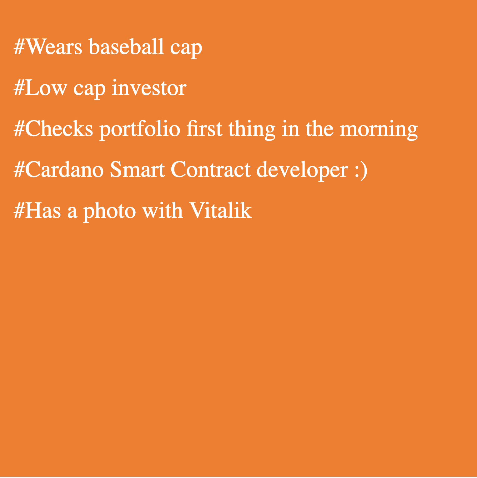 Crypto Human (Traits) - NFT Drop