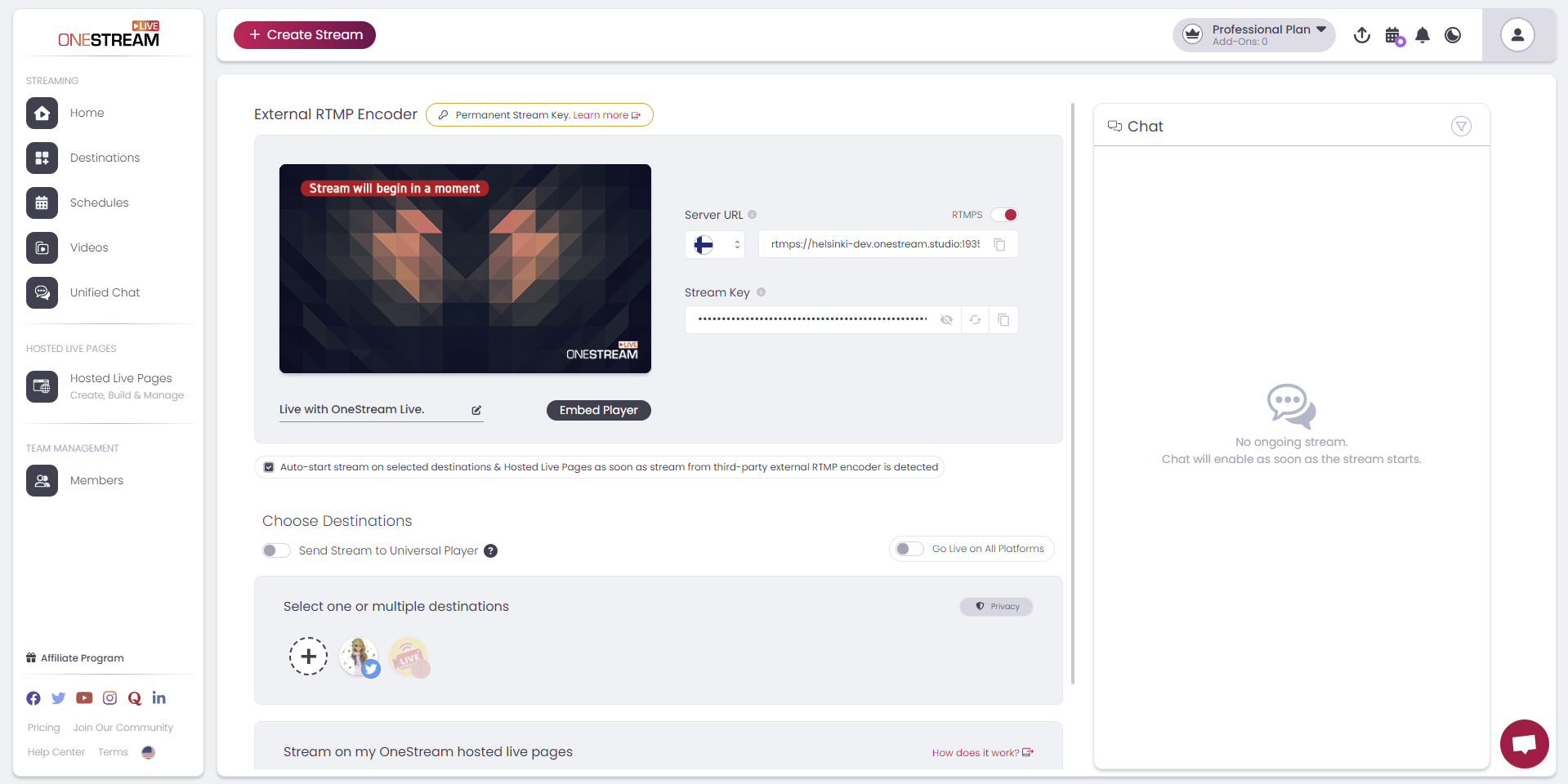 OneStream Live media 5