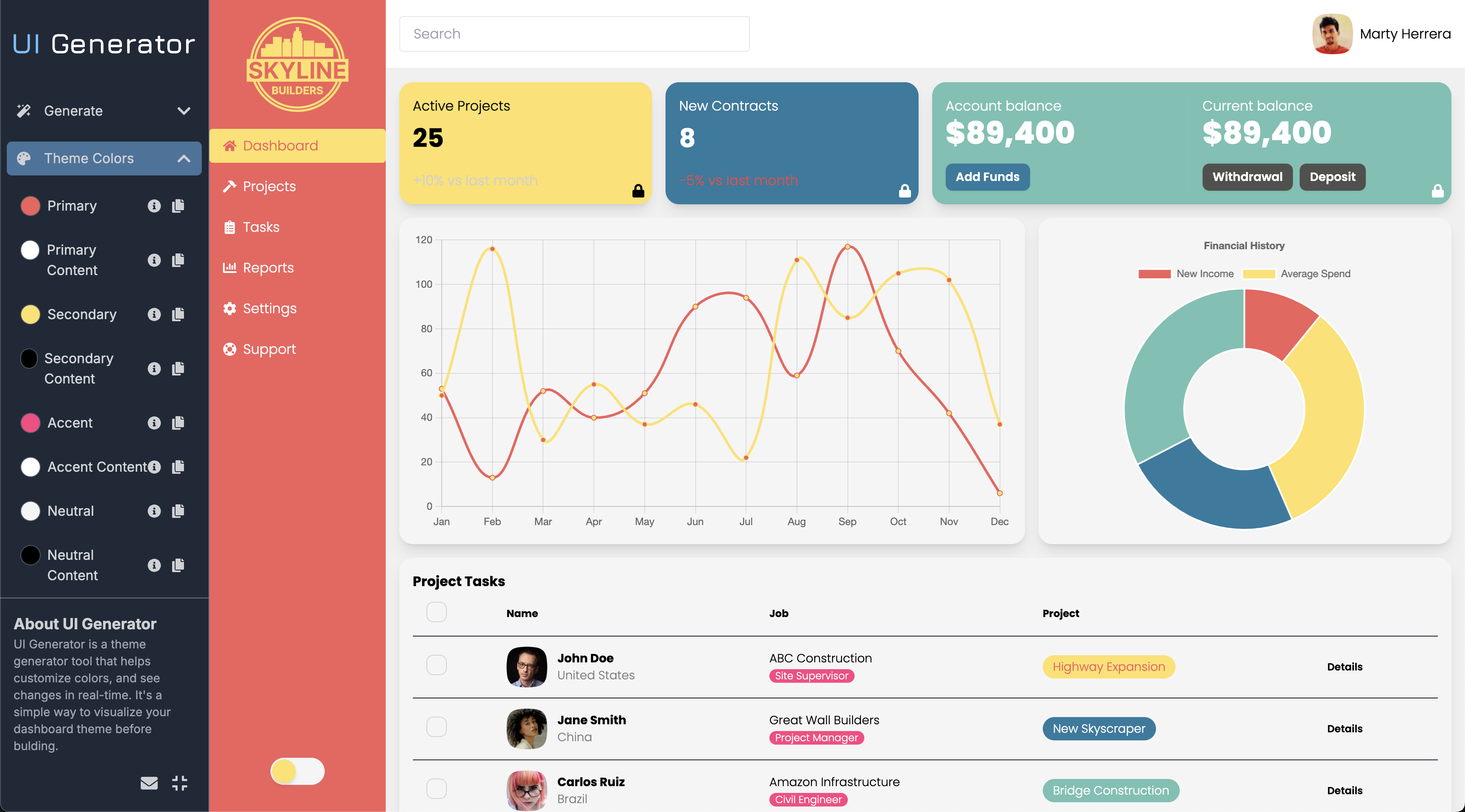 UI Theme Generator gallery image