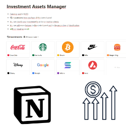 Investment Assets Manager - Notion based