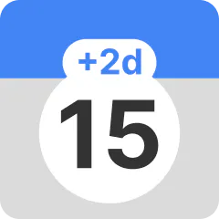 Event Days to Now for Google Calendar