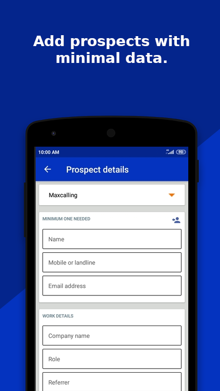 Maxcalling: Sales tracker & notes editor gallery image