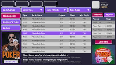 White Label Poker Software gallery image