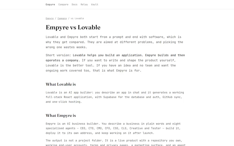 Empyre screenshot 2