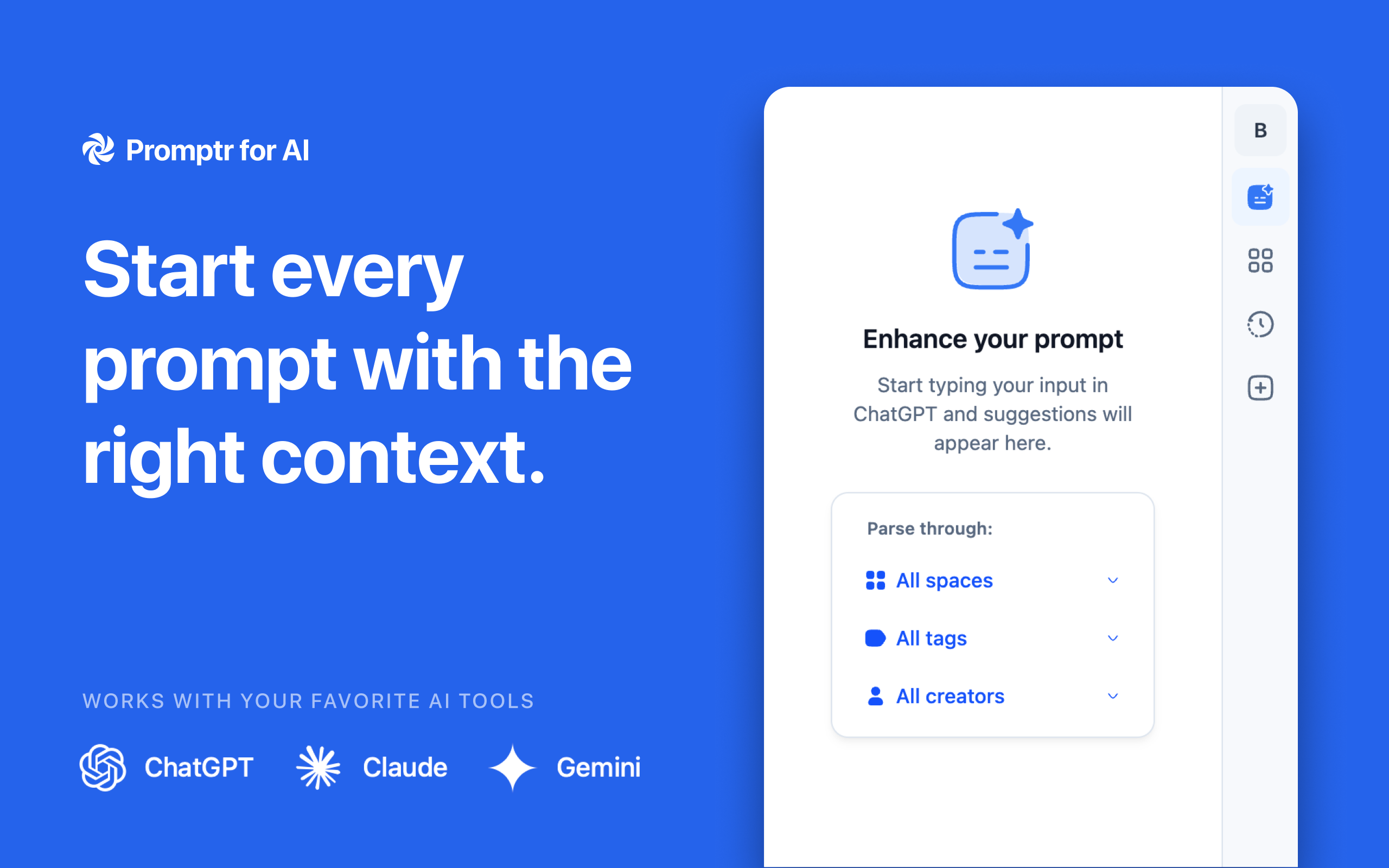 Promptr for AI gallery image