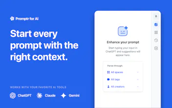Promptr for AI gallery image