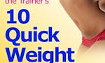 10 Quick Weight Loss Tips image