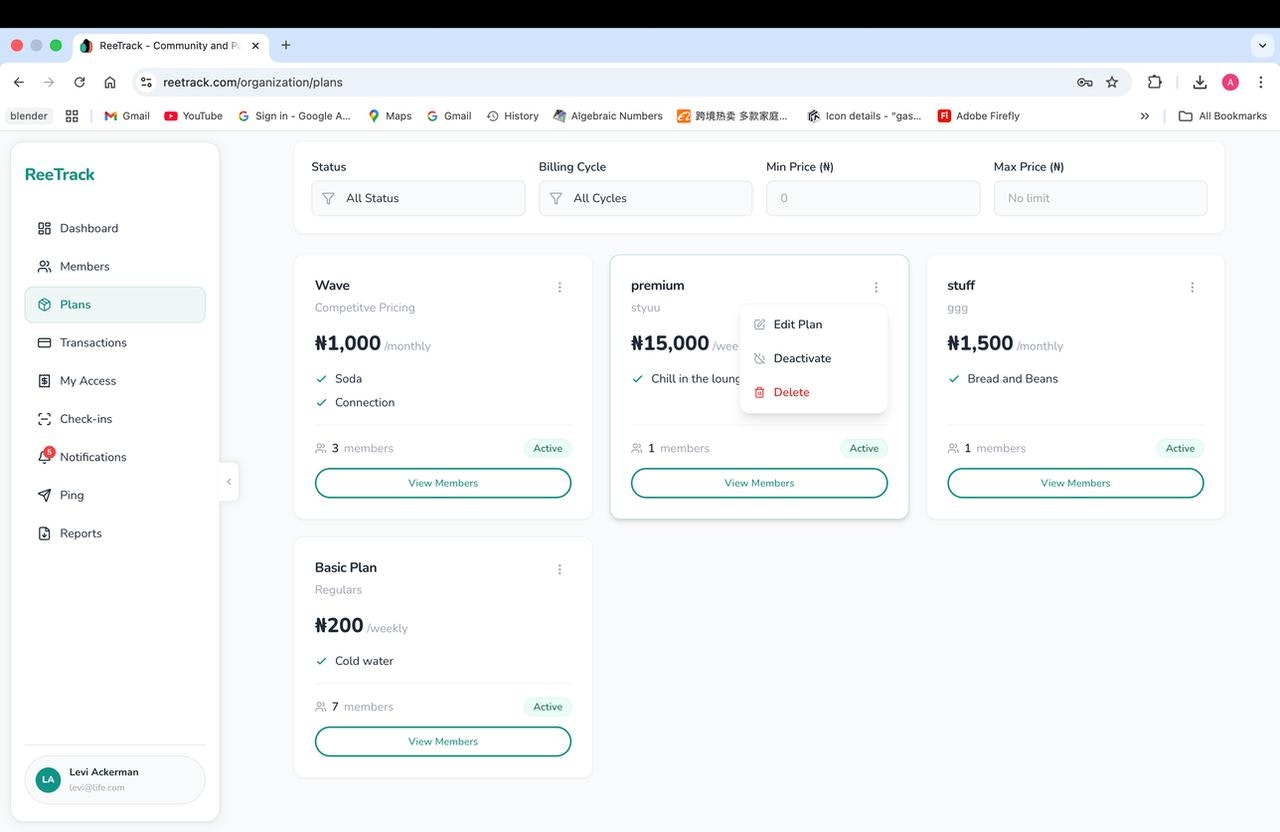 ReeTrack gallery image