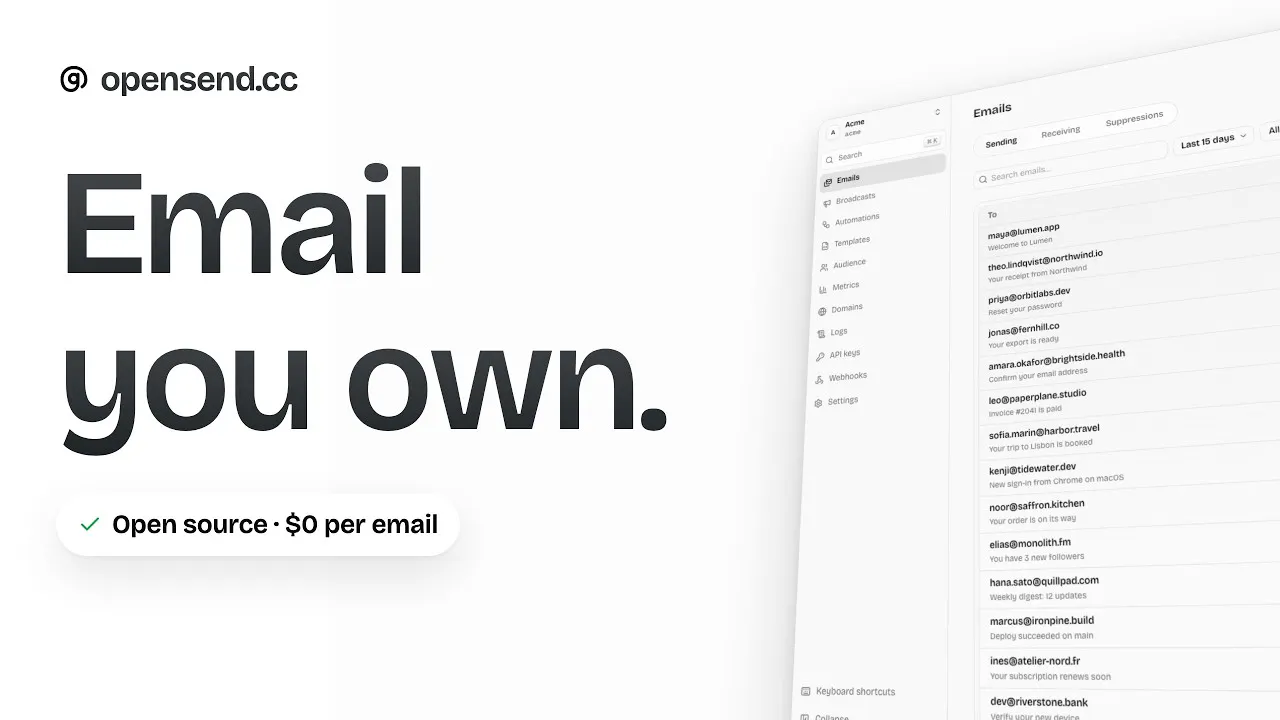 opensend.cc gallery image