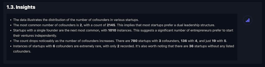 Apresentações cativantes com AI Analytics Co-pilot.