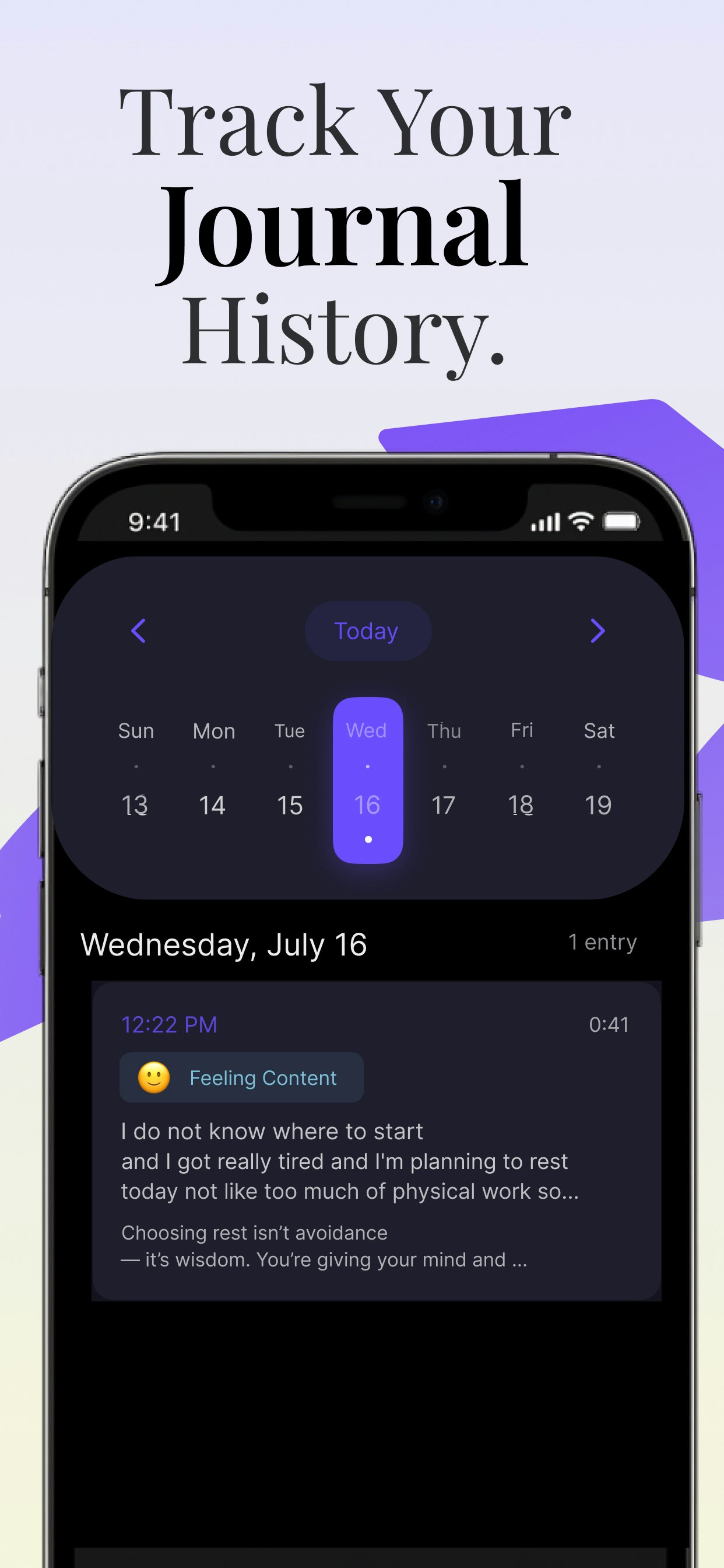 AI Voice Journal, Mood Tracker media 4