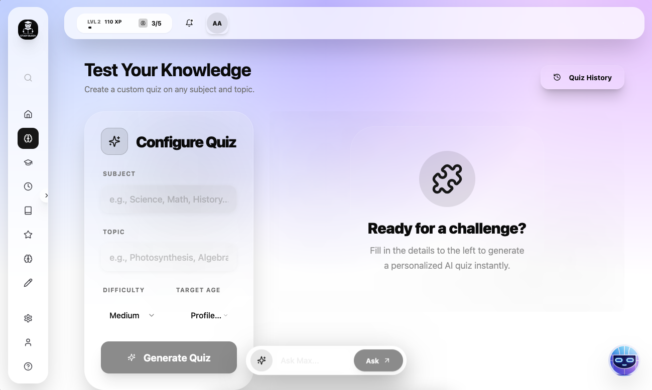 StudyBudAI gallery image