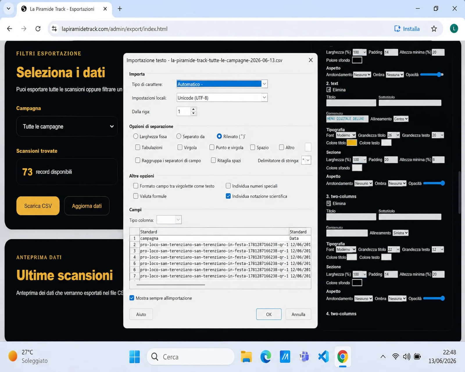 La Piramide Track screenshot 8