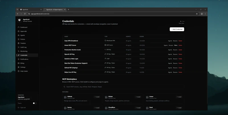 Agentlock screenshot 5