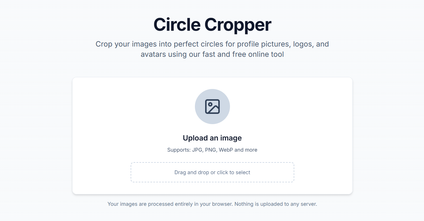 Circle Cropper - Free online circle image crop tool media 2