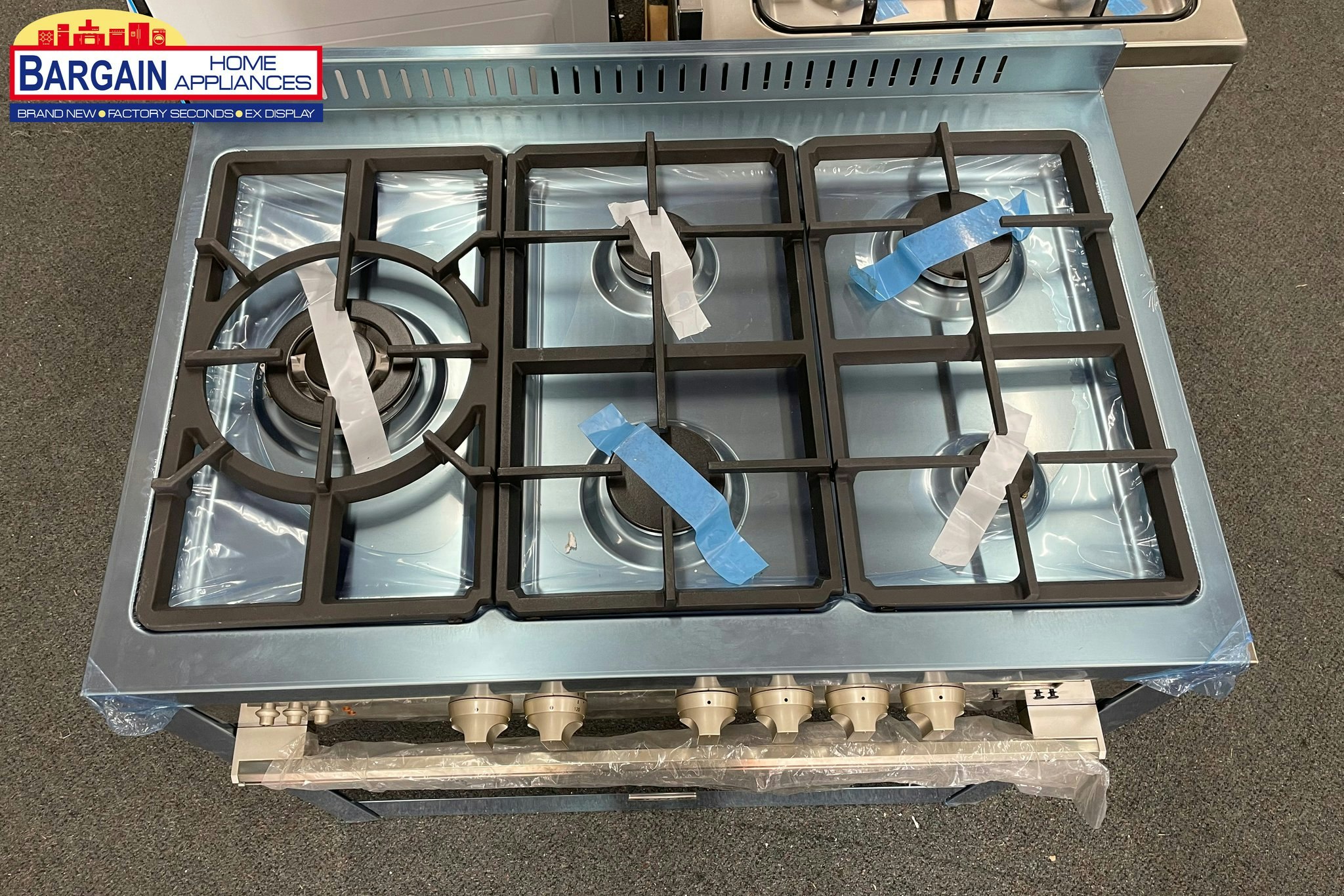 Get a Glem dual fuel freestanding oven