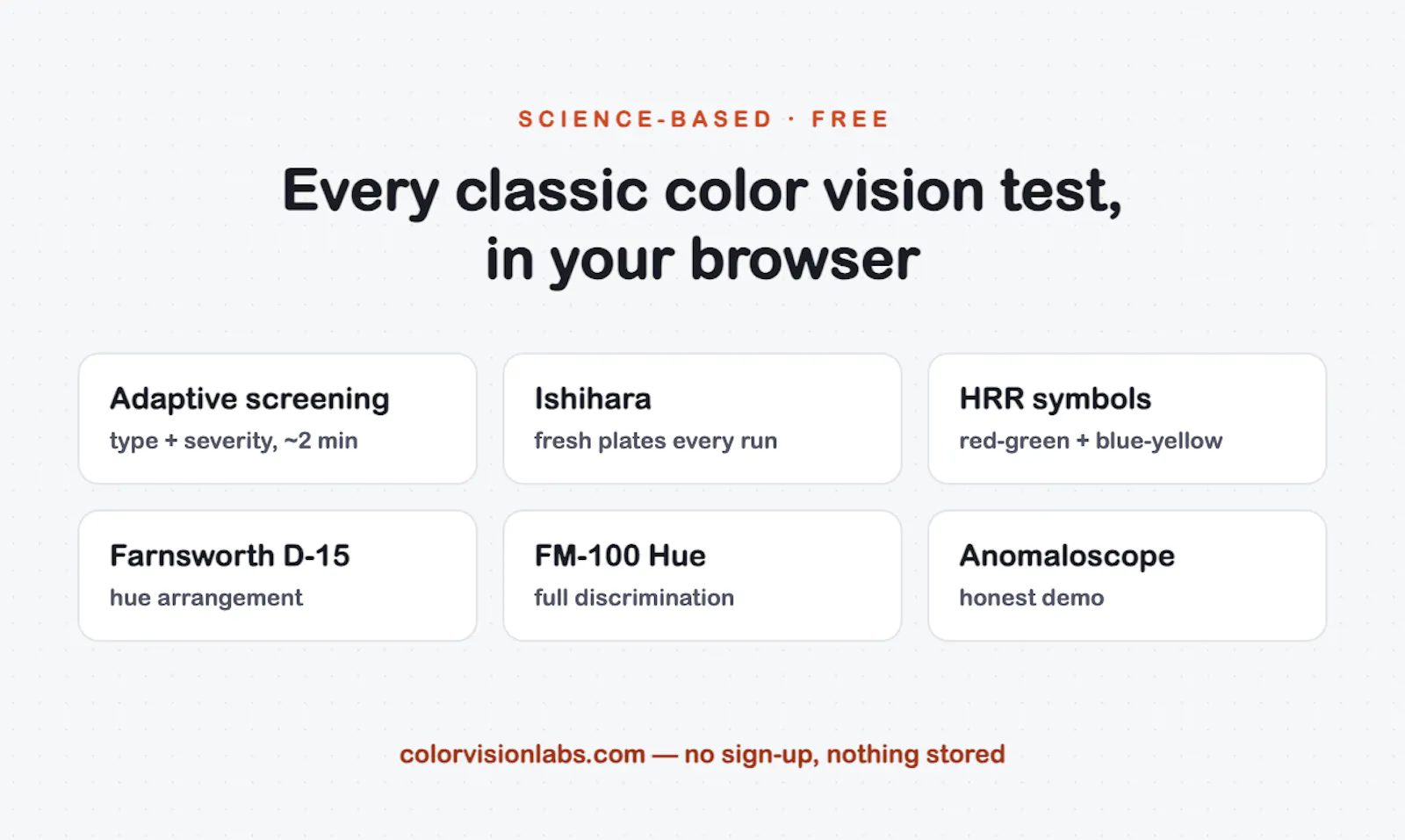 Color Vision Labs screenshot 3