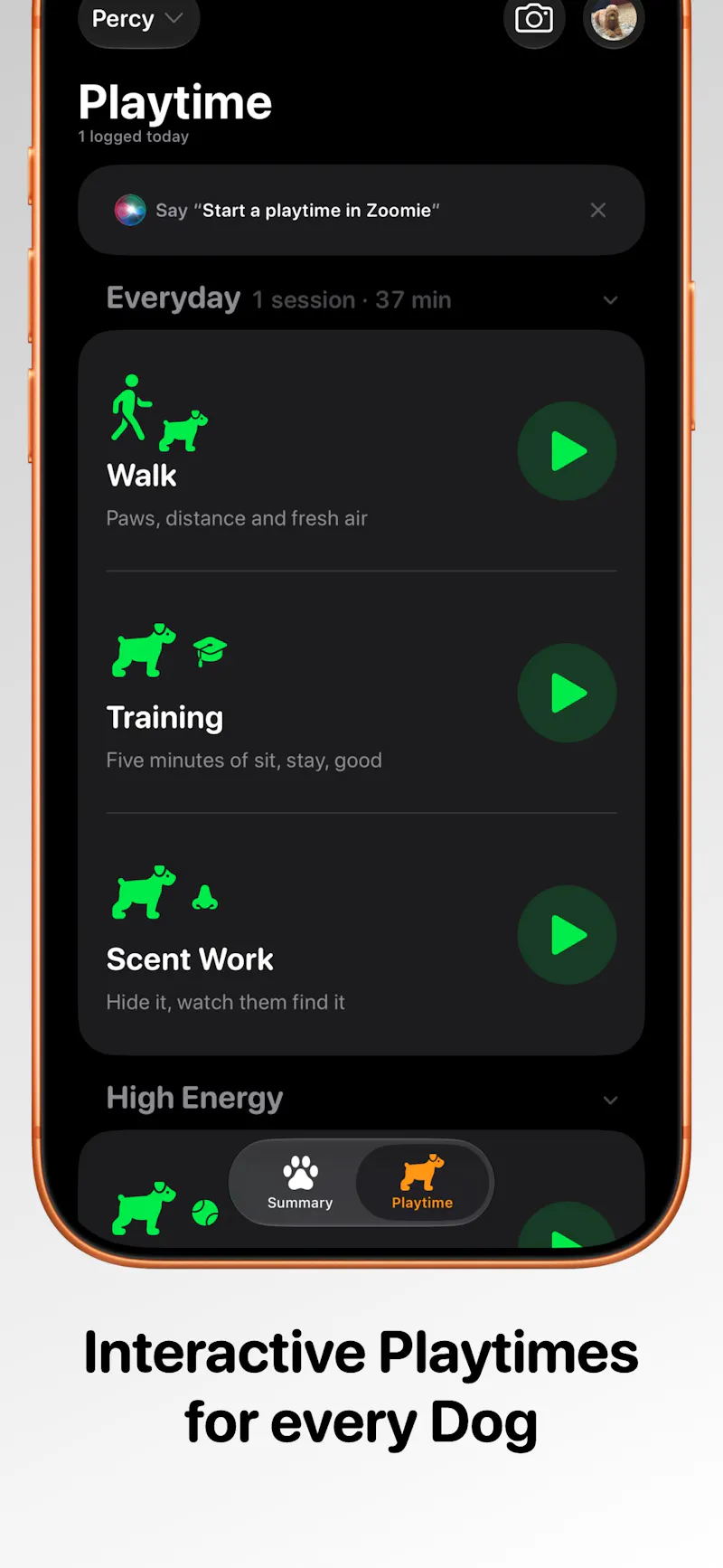 Zoomie - Dog Activity Tacker screenshot 3