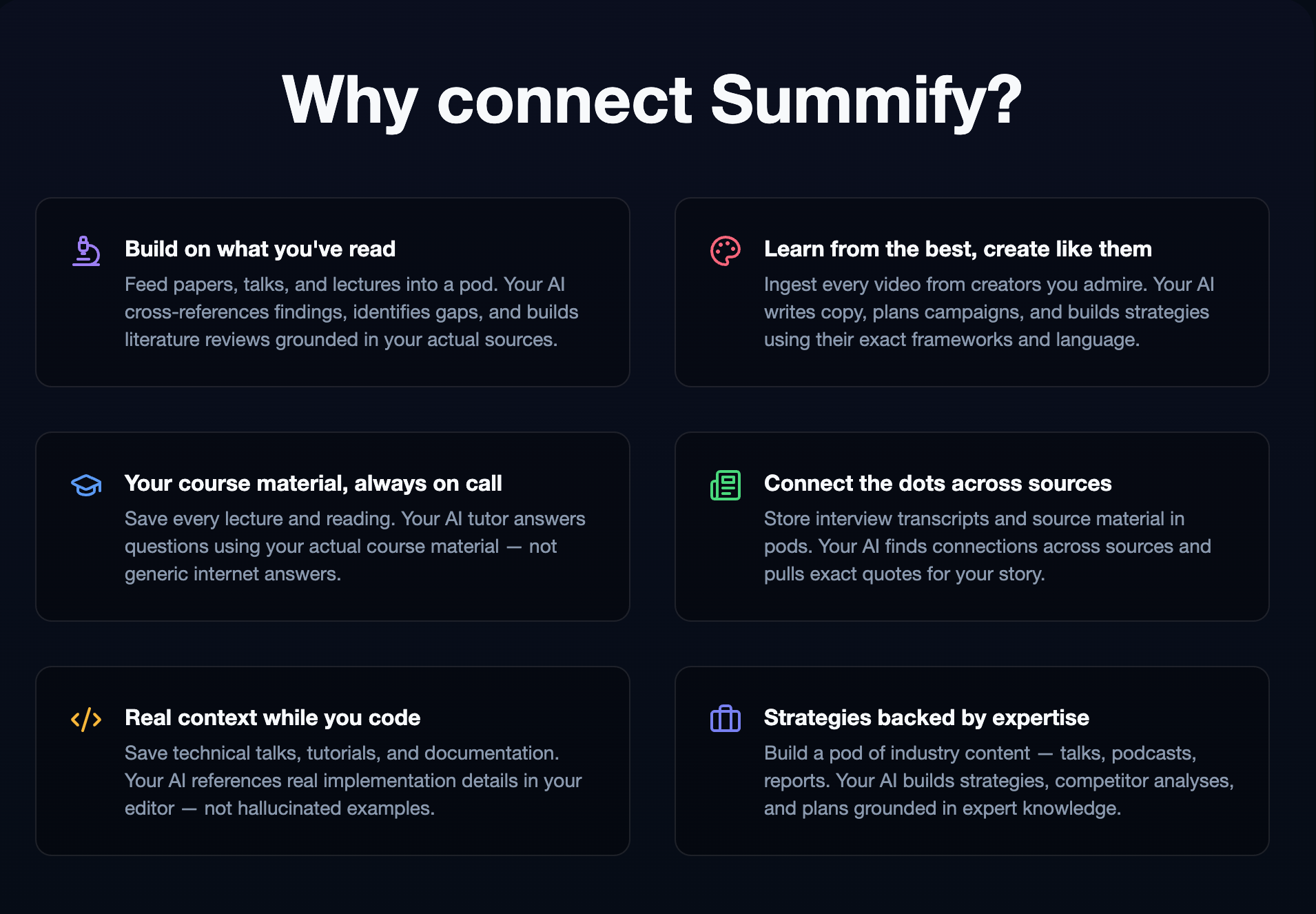 Summify MCP gallery image