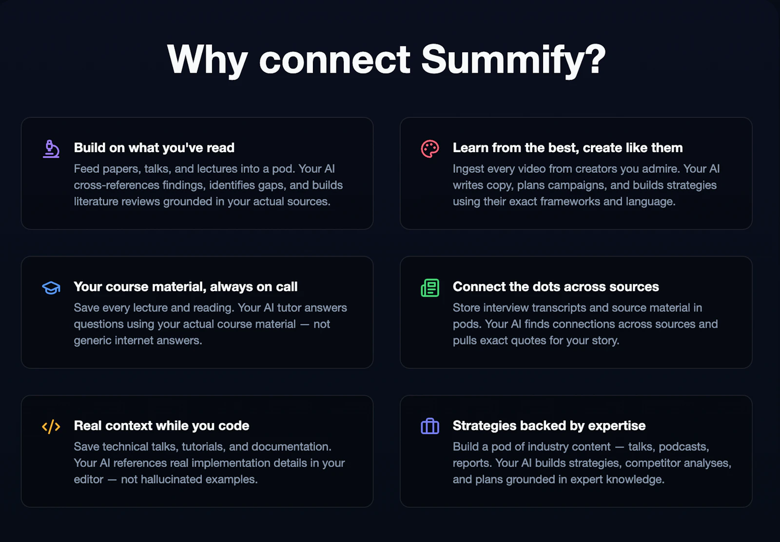 Summify MCP screenshot 3
