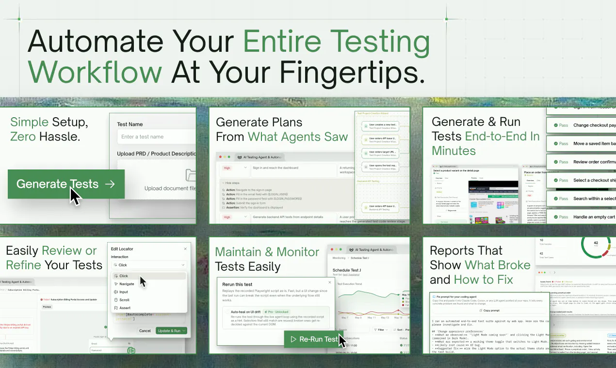 TestSprite: Agentic testing for the AI-native team | Product Hunt