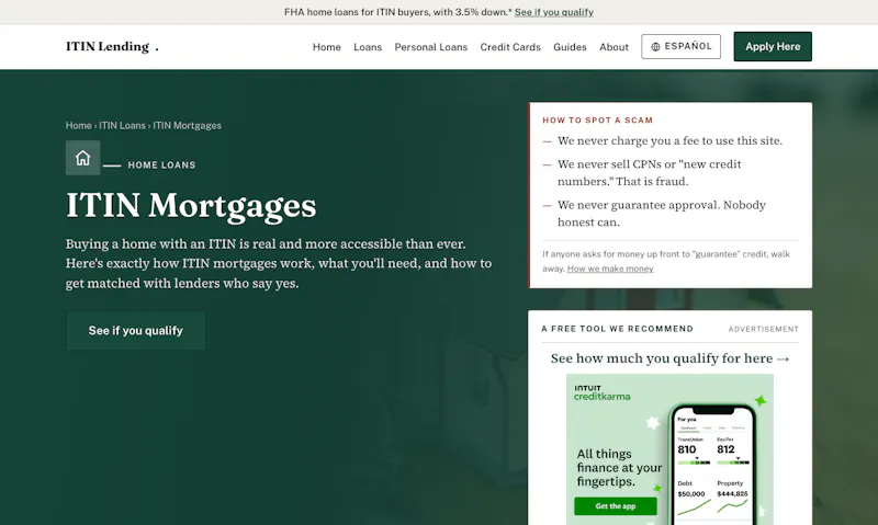 ITIN Lending screenshot 3