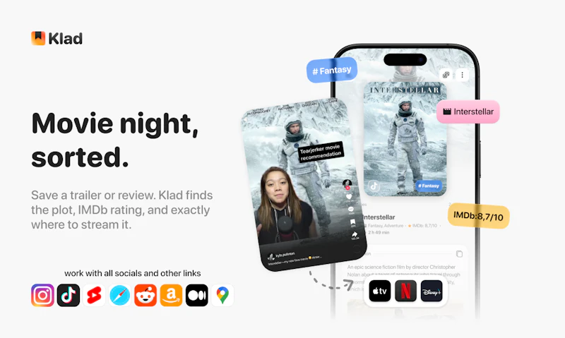 Klad: Save, Organize & Plan screenshot 4