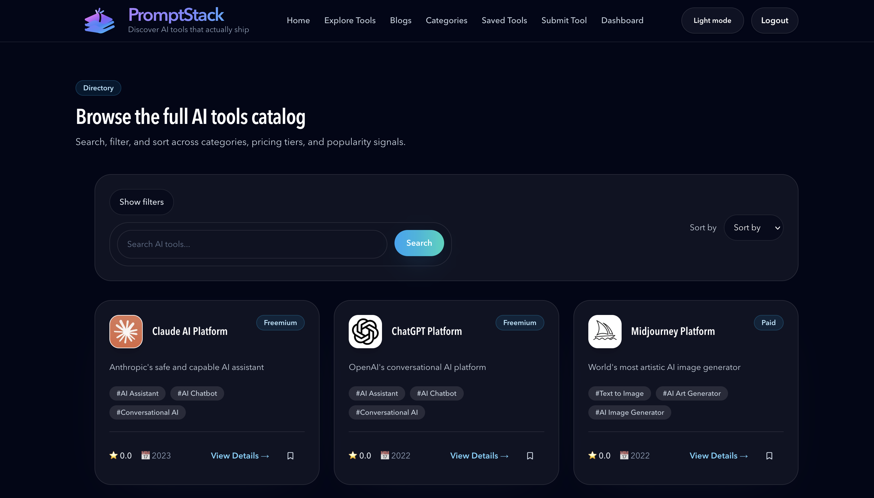 PromptStack gallery image