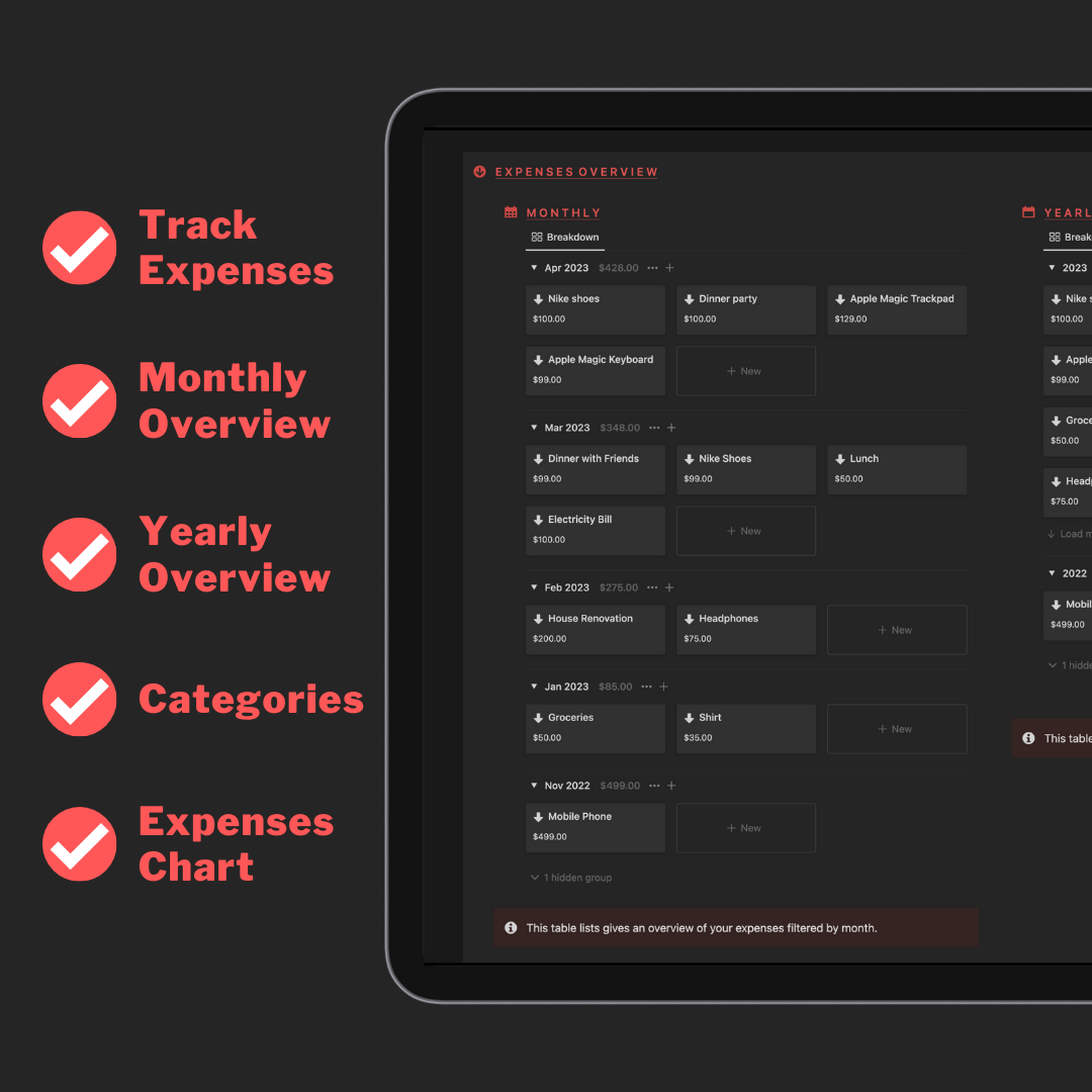 The Ultimate Expense Tracker media 3