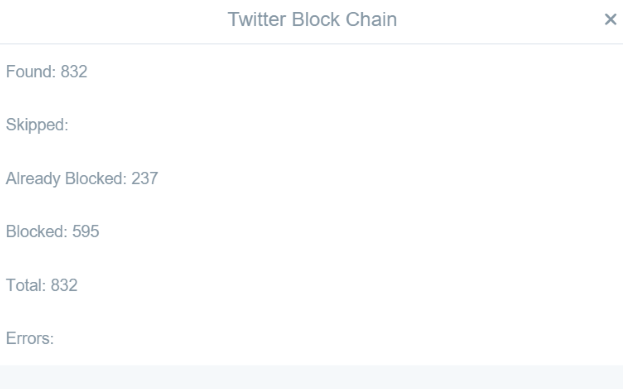 Twitter Block Chain gallery image