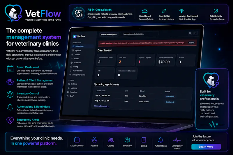 VetFlow  screenshot 1