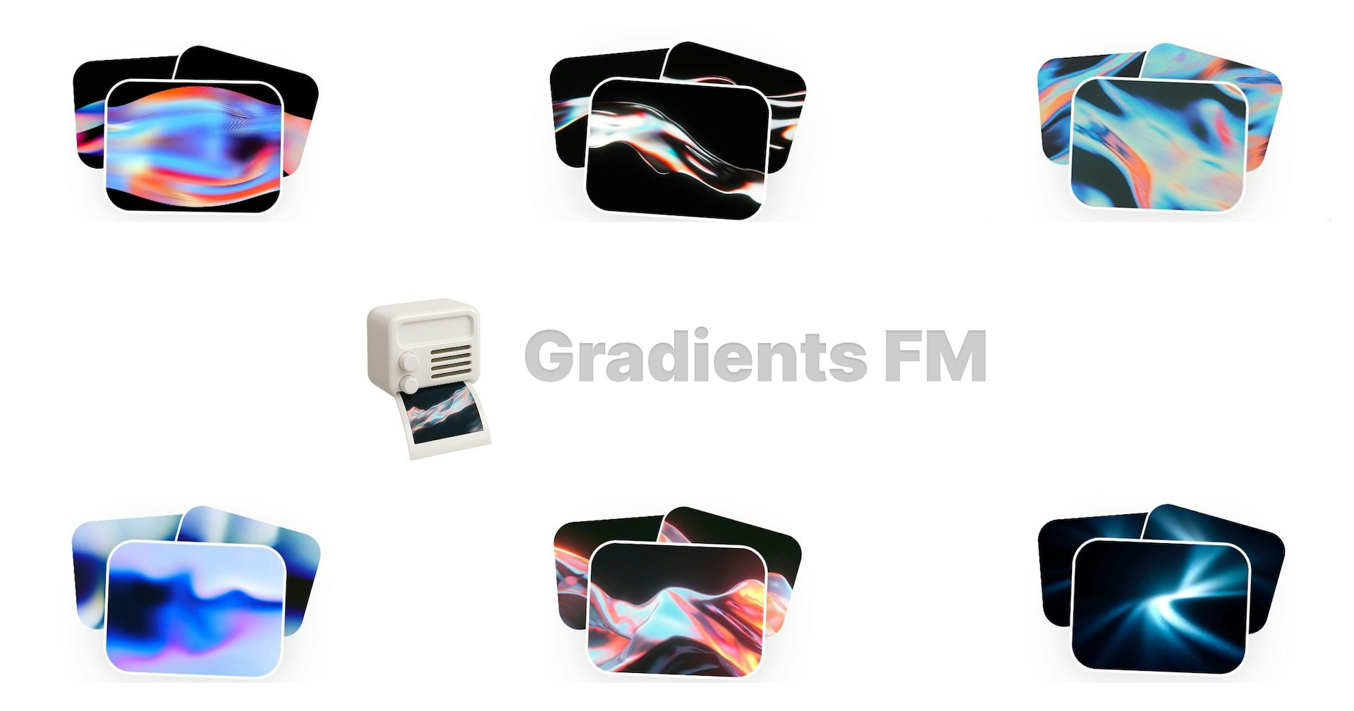 Mídia 8 de Gradientes fm - 300+ gradientes de fundo exclusivos e papéis de parede