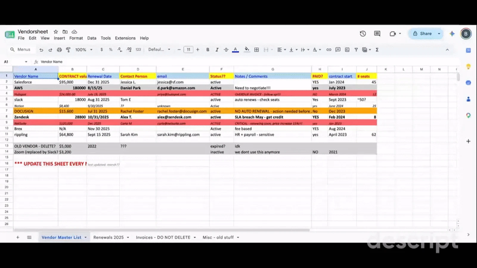 VendorPulse screenshot 1 (video preview)