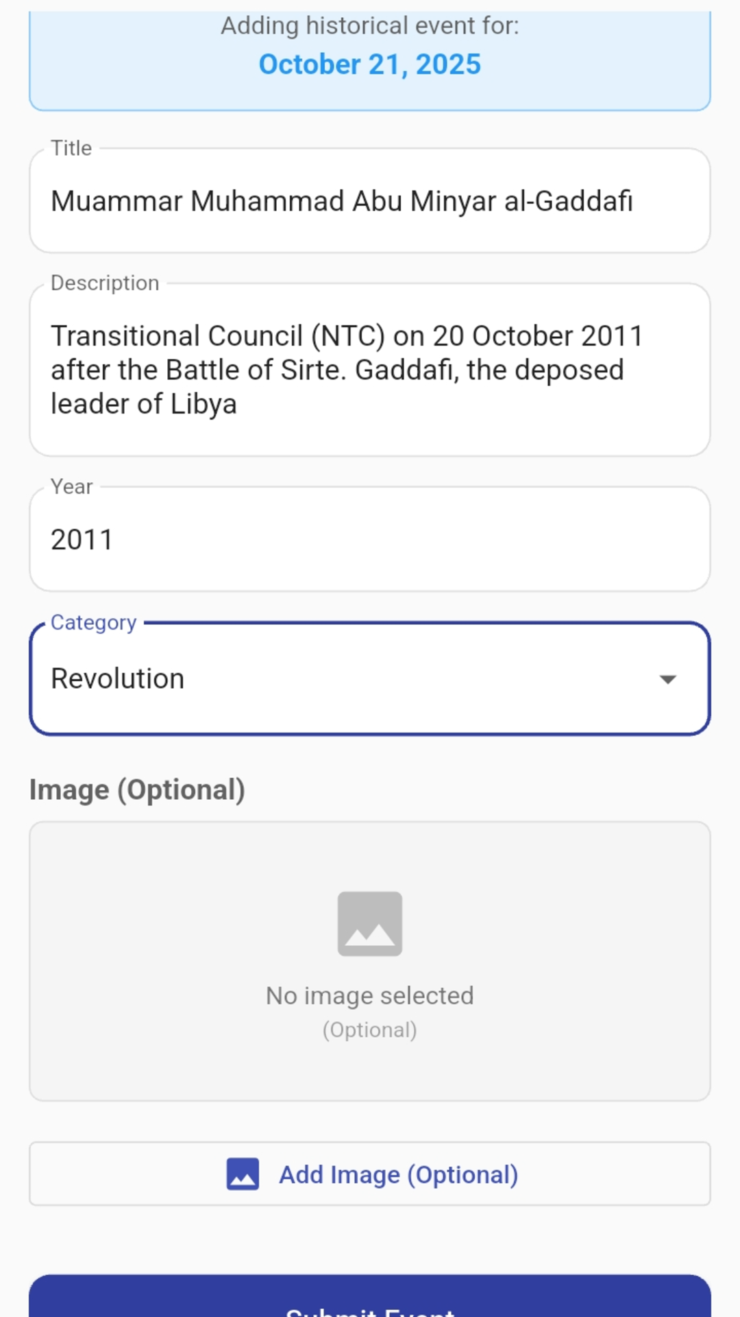 History Today app gallery image