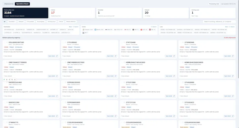 ShipmentBeat screenshot 8