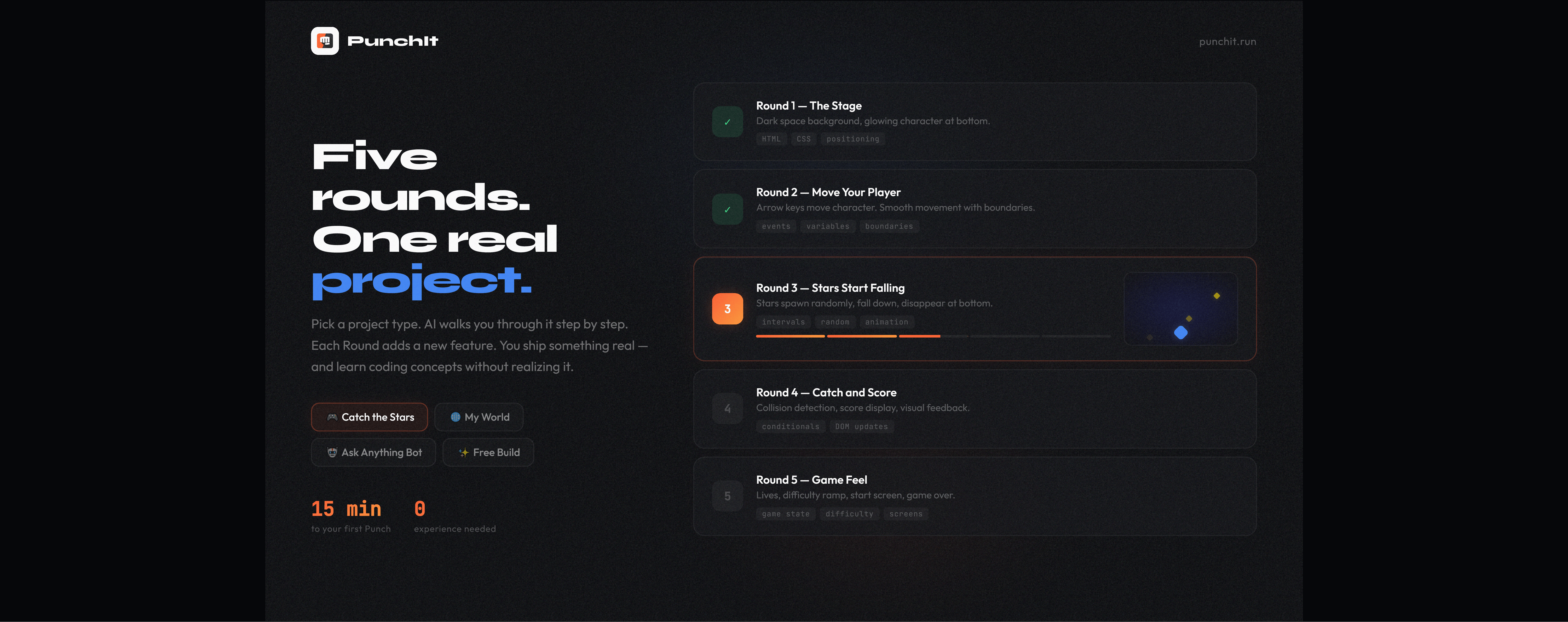 PunchIt — Vibe Coding for Newbies gallery image
