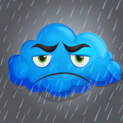 Please Don't Rain logo