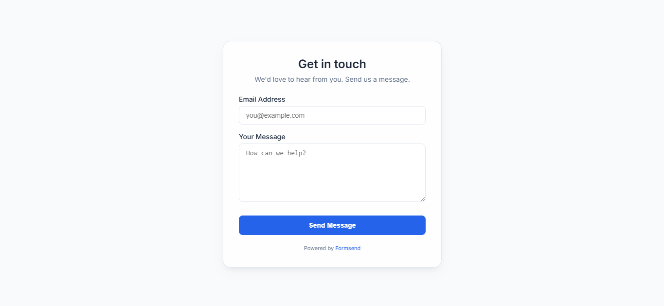 Formsend gallery image