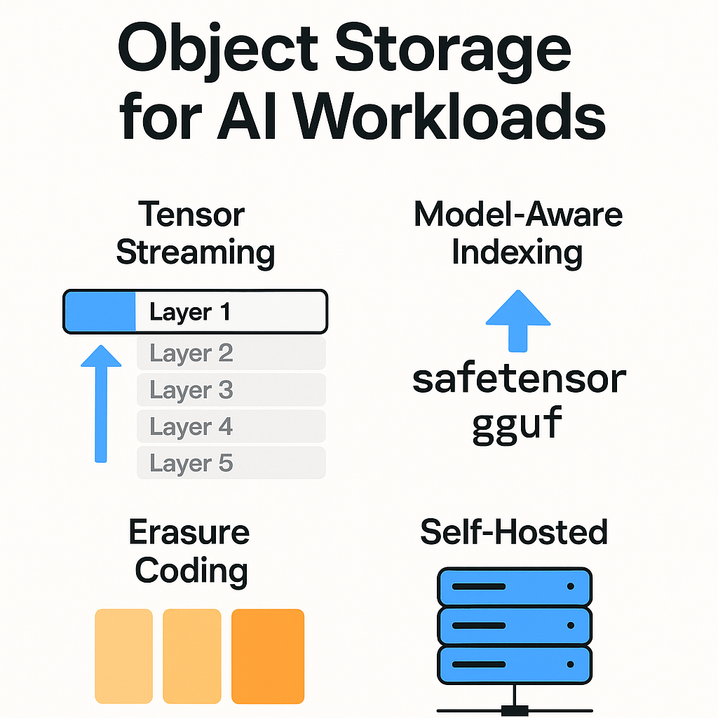 Object store built for AI workloads gallery image