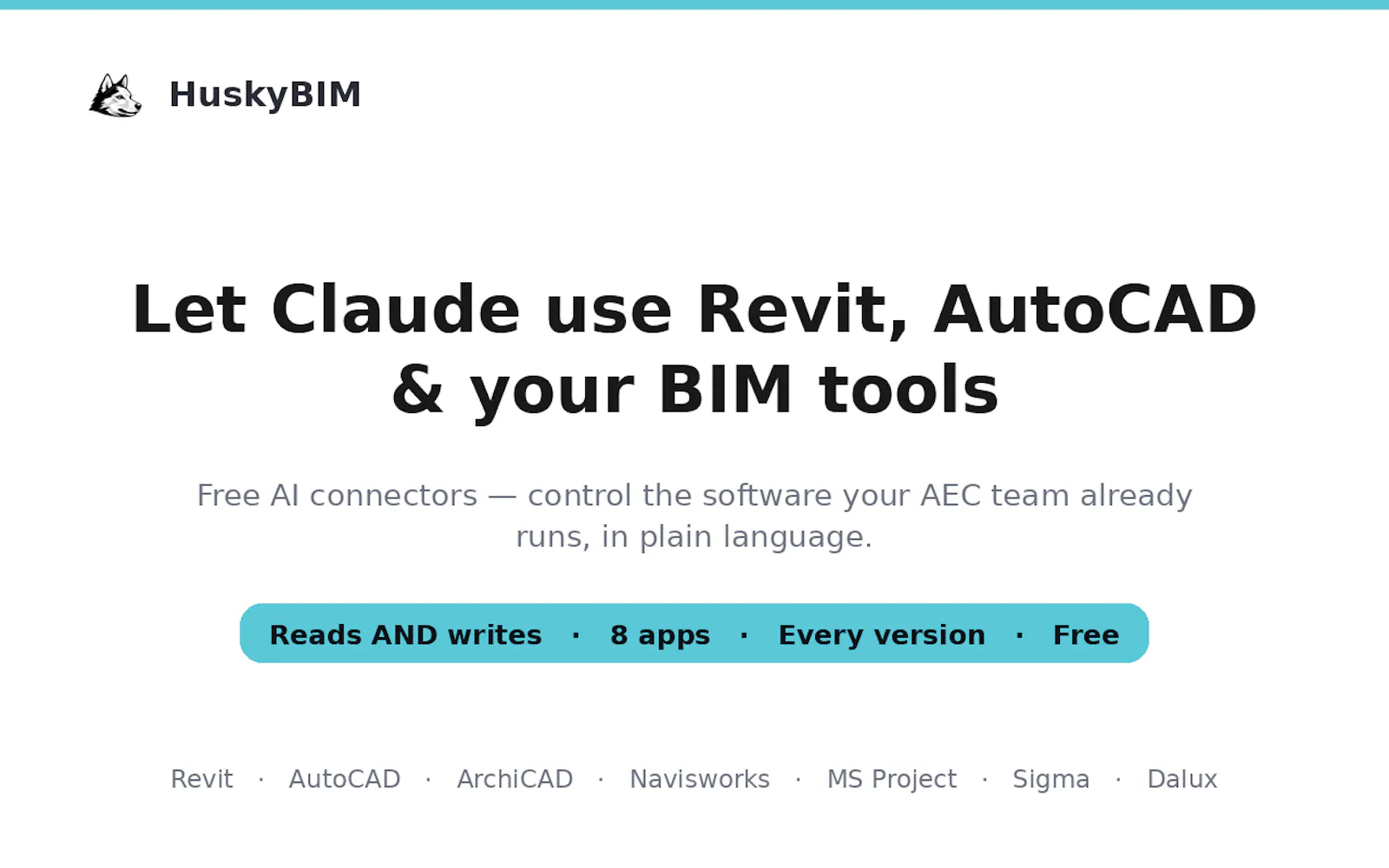 HuskyBIM screenshot 1
