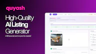 quyash - AI product visuals in 60 sec.