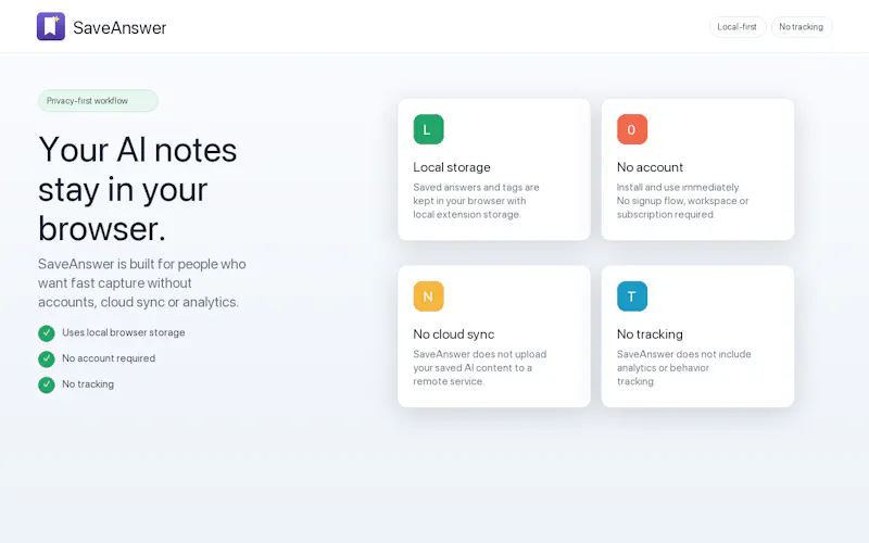 SaveAnswer screenshot 5