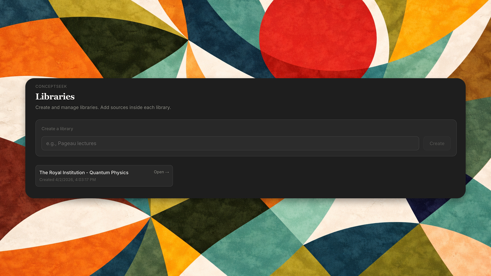 ConceptSeek gallery image