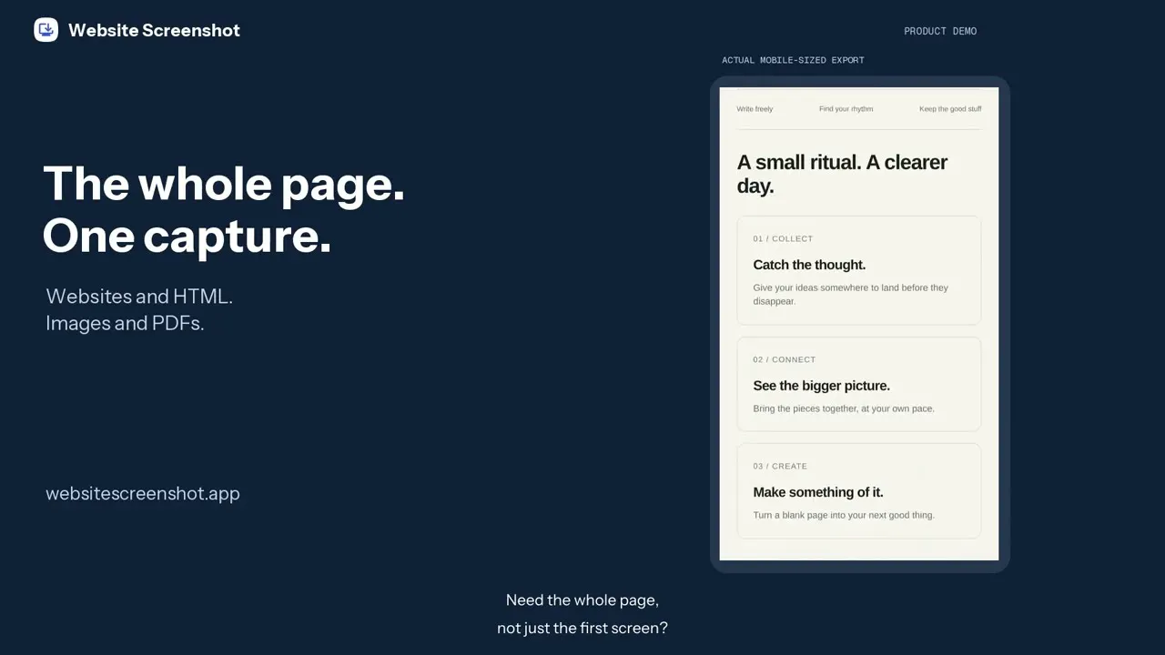 Website Screenshot gallery image