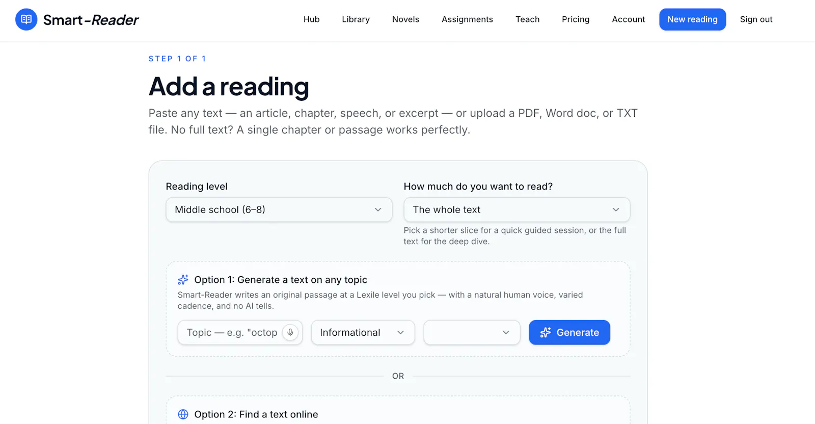 Smart-Reader screenshot 3