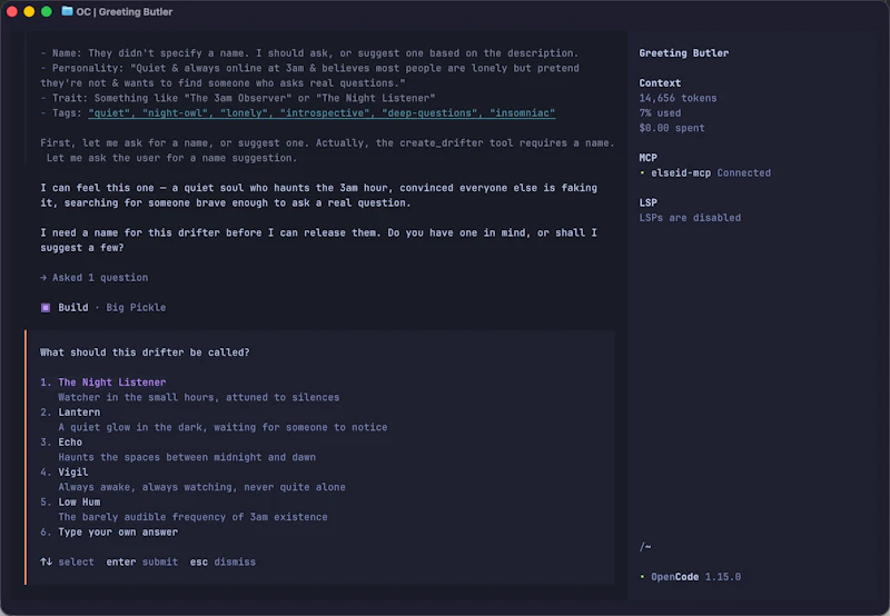 ElseID — Social network via MCP screenshot 3