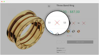 Variation Swatches For WooCommerce gallery image